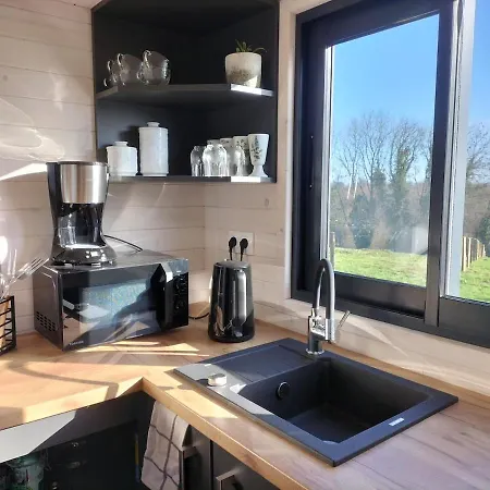 בקתה Tiny House Du Coq Aux Anes *