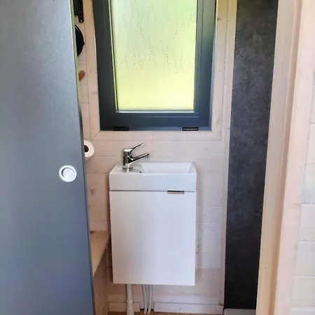 בקתה Tiny House Du Coq Aux Anes Saint-Denis-de-Gastines
