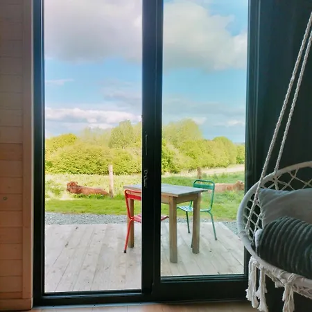 בקתה Tiny House Du Coq Aux Anes Saint-Denis-de-Gastines