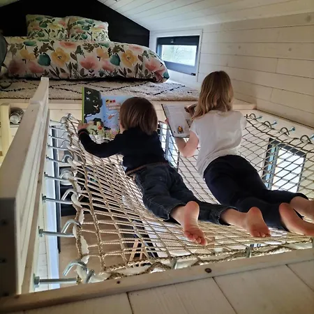 בקתה Tiny House Du Coq Aux Anes *